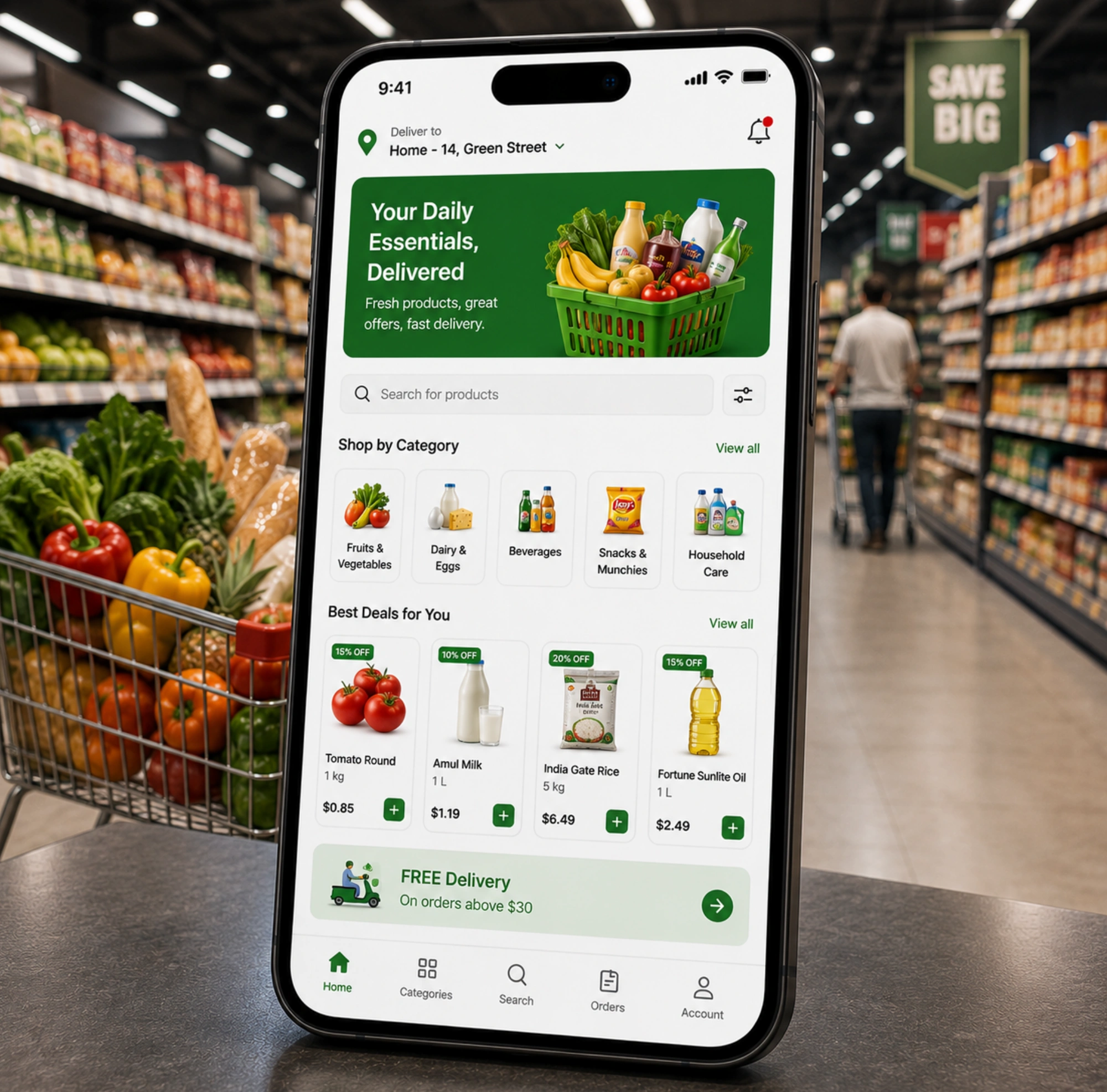 Supermarket Apps